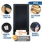 HBCY Creations A-Frame Chalkboard / Sidewalk Chalkboard Sign with Eraser / Large Sturdy Sandwich Board / A Frame Restaurant Message Board